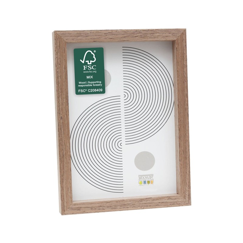 Deknudt Cadre MDF bois foncé 13x18 (S68XH7)