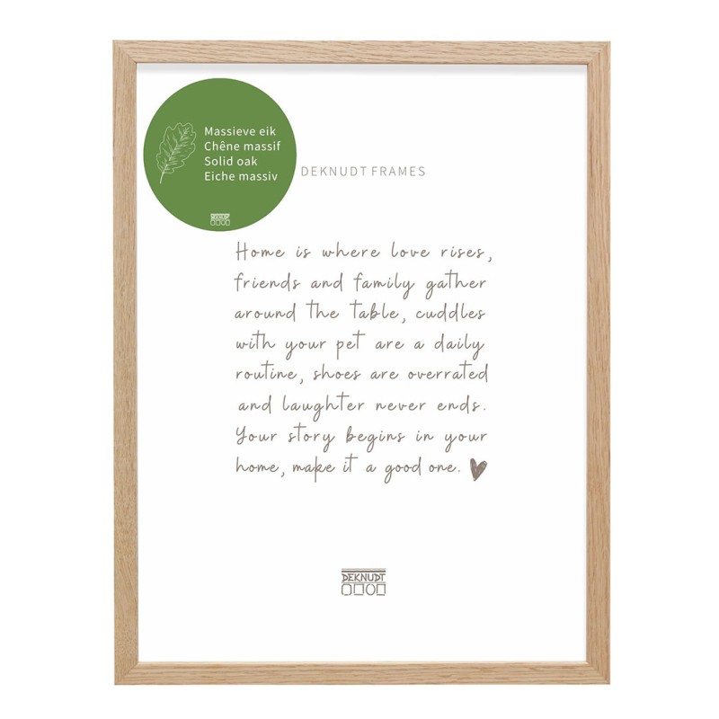 Deknudt Cadre photo 20x30 Chêne (S47DJ1)
