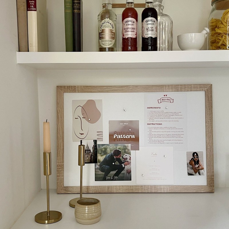 Deknudt Cadre Magnétique Bois Naturel 40x60 (S49BH1 M)