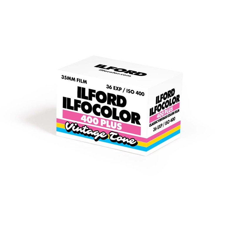 Ilford film couleur Vintage tone Plus 400 asa / 36 vues