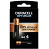 Duracell Pile AA / MN 1500 Optimum pack de 4 pièces