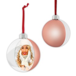 Zep Boule de Noël rose...