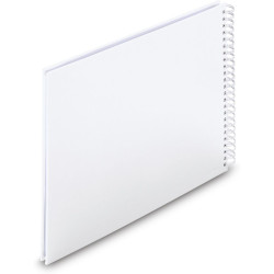Hama Album Spirale Fine Art 36x32 cm blanc - pages blanches (9844)