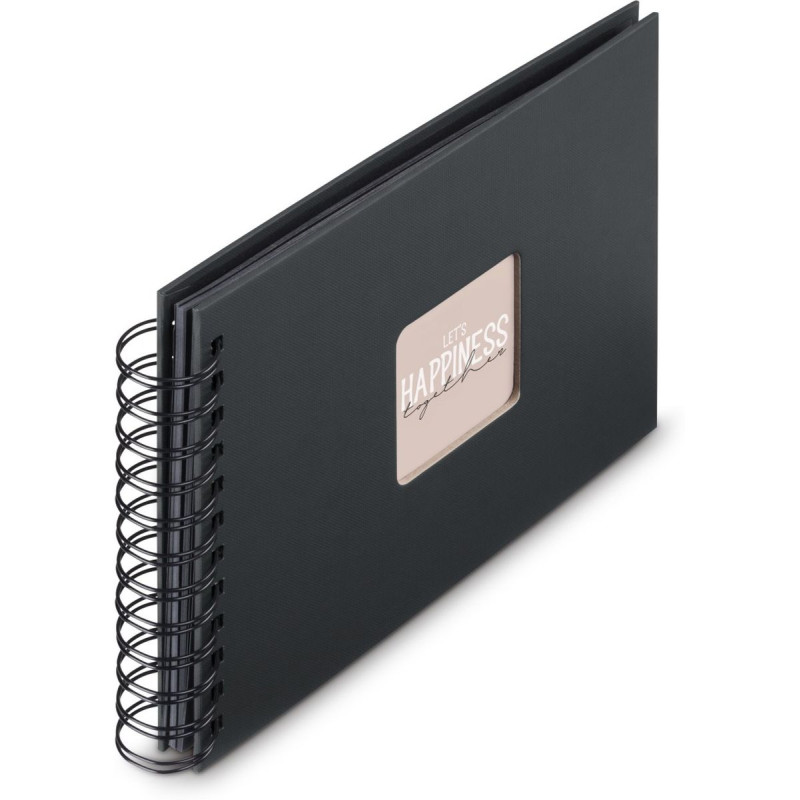 Hama Album Spirale Fine Art 24x17 cm noir - pages noires (9833)