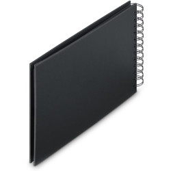 Hama Album Spirale Fine Art 24x17 cm noir - pages noires (9833)