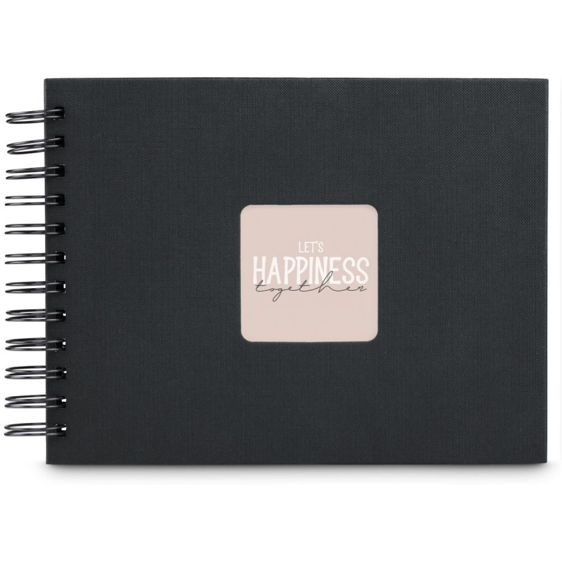 Hama Album Spirale Fine Art 24x17 cm noir - pages noires (9833)