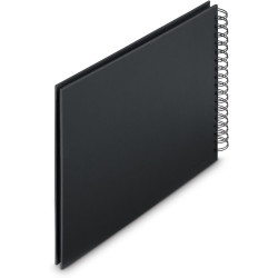 Hama Album Spirale Fine Art 28x24 cm noir - pages noires (9834)
