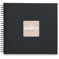 Hama Album Spirale Fine Art 36x32 cm noir - pages noires (9835)