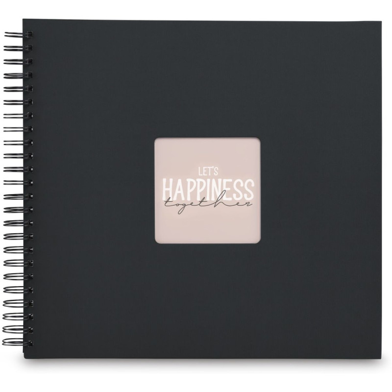 Hama Album Spirale Fine Art 36x32 cm noir - pages noires (9835)