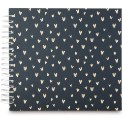 Hama Album Spirale Fine Art 28x24 cm Lovely bleu (7702)