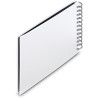 Hama Album Spirale Fine Art 24x17 cm blanc - pages noires (9845)